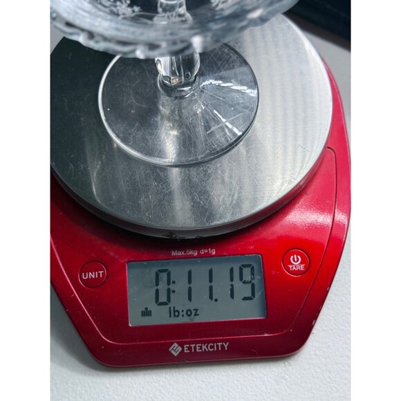 Vtg Fostoria Clear Comport Etch #342 Bouquet 1949-1959 - Picture 9 of 9